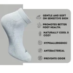 3_Pair Set Unisex Casual Cotton Printed Low Cut Socks (Multicolor) - Image 3