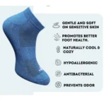 3_Pair Set Unisex Casual Cotton Printed Low Cut Socks (Multicolor) - Image 3