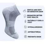 3_Pair Set Unisex Casual Cotton Printed Low Cut Socks (Multicolor) - Image 3