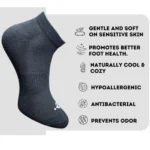 3_Pair Set Unisex Casual Cotton Printed Low Cut Socks (Multicolor) - Image 3