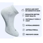 3_Pair Set Unisex Casual Cotton Printed Low Cut Socks (Multicolor) - Image 3