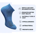 3_Pair Set Unisex Casual Cotton Printed Low Cut Socks (Multicolor) - Image 3
