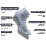 3_Pair Set Unisex Casual Cotton Printed Low Cut Socks (Multicolor) - Image 4