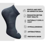 3_Pair Set Unisex Casual Cotton Printed Low Cut Socks (Multicolor) - Image 3