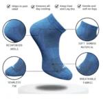 3_Pair Set Unisex Casual Cotton Printed Low Cut Socks (Multicolor) - Image 2