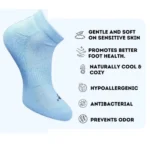 3_Pair Set Unisex Casual Cotton Printed Low Cut Socks (Multicolor) - Image 3
