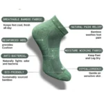 3_Pair Set Unisex Casual Cotton Printed Low Cut Socks (Multicolor) - Image 4
