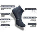 3_Pair Set Unisex Casual Cotton Printed Low Cut Socks (Multicolor) - Image 4