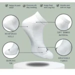 3_Pair Set Unisex Casual Cotton Printed Low Cut Socks (Multicolor) - Image 2
