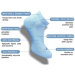 3_Pair Set Unisex Casual Cotton Printed Low Cut Socks (Multicolor) - Image 4
