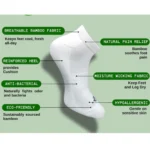 3_Pair Set Unisex Casual Cotton Printed Low Cut Socks (Multicolor) - Image 4