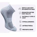 3_Pair Set Unisex Casual Cotton Printed Low Cut Socks (Multicolor) - Image 3