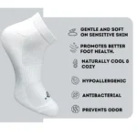 3_Pair Set Unisex Casual Cotton Printed Low Cut Socks (Multicolor) - Image 3
