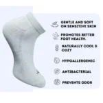 3_Pair Set Unisex Casual Cotton Printed Low Cut Socks (Multicolor) - Image 3