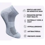 3_Pair Set Unisex Casual Cotton Printed Low Cut Socks (Multicolor) - Image 3