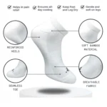 3_Pair Set Unisex Casual Cotton Printed Low Cut Socks (Multicolor) - Image 2