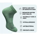 3_Pair Set Unisex Casual Cotton Printed Low Cut Socks (Multicolor) - Image 3