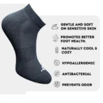 3_Pair Set Unisex Casual Cotton Printed Low Cut Socks (Multicolor) - Image 3