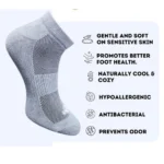 3_Pair Set Unisex Casual Cotton Printed Low Cut Socks (Multicolor) - Image 3