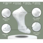 3_Pair Set Unisex Casual Cotton Printed Low Cut Socks (Multicolor) - Image 2