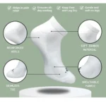 3_Pair Set Unisex Casual Cotton Printed Low Cut Socks (Multicolor) - Image 2