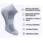3_Pair Set Unisex Casual Cotton Printed Low Cut Socks (Multicolor) - Image 3
