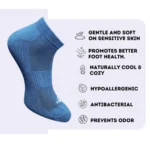 3_Pair Set Unisex Casual Cotton Printed Low Cut Socks (Multicolor) - Image 3