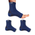 3_Pair Set Unisex Casual Cotton Printed Ankle Length Support Socks (Multicolor)