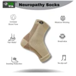 3_Pair Set Unisex Casual Cotton Printed Ankle Length Support Socks (Multicolor) - Image 4