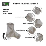 3_Pair Set Unisex Casual Cotton Printed Ankle Length Support Socks (Multicolor) - Image 2