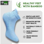 4_Pair Set Unisex Casual Bamboo Cotton Printed Ankle Length Socks (Multicolor) - Image 3