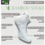 4_Pair Set Unisex Casual Bamboo Cotton Printed Ankle Length Socks (Multicolor) - Image 5