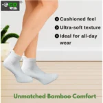 4_Pair Set Unisex Casual Bamboo Cotton Printed Ankle Length Socks (Multicolor) - Image 2