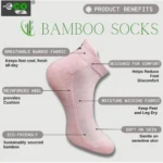 4_Pair Set Unisex Casual Bamboo Cotton Printed Ankle Length Socks (Multicolor) - Image 5