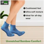 4_Pair Set Unisex Casual Bamboo Cotton Printed Ankle Length Socks (Multicolor) - Image 2
