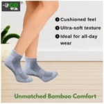4_Pair Set Unisex Casual Bamboo Cotton Printed Ankle Length Socks (Multicolor) - Image 2