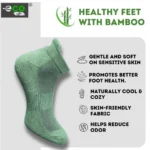 4_Pair Set Unisex Casual Bamboo Cotton Printed Ankle Length Socks (Multicolor) - Image 4