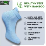 4_Pair Set Unisex Casual Bamboo Cotton Printed Ankle Length Socks (Multicolor) - Image 4