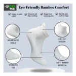 4_Pair Set Unisex Casual Bamboo Cotton Printed Ankle Length Socks (Multicolor) - Image 3