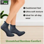 4_Pair Set Unisex Casual Bamboo Cotton Printed Ankle Length Socks (Multicolor) - Image 2