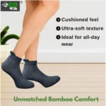 4_Pair Set Unisex Casual Bamboo Cotton Printed Ankle Length Socks (Multicolor) - Image 2
