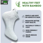 4_Pair Set Unisex Casual Bamboo Cotton Printed Ankle Length Socks (Multicolor) - Image 4