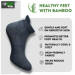 4_Pair Set Unisex Casual Bamboo Cotton Printed Ankle Length Socks (Multicolor) - Image 4