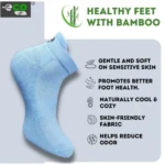 4_Pair Set Unisex Casual Bamboo Cotton Printed Ankle Length Socks (Multicolor) - Image 3