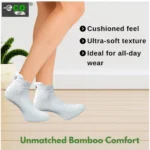 4_Pair Set Unisex Casual Bamboo Cotton Printed Ankle Length Socks (Multicolor) - Image 2