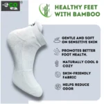 4_Pair Set Unisex Casual Bamboo Cotton Printed Ankle Length Socks (Multicolor) - Image 4