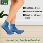 4_Pair Set Unisex Casual Bamboo Cotton Printed Ankle Length Socks (Multicolor) - Image 2
