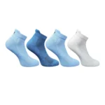 4_Pair Set Unisex Casual Bamboo Cotton Printed Ankle Length Socks (Multicolor)