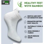 4_Pair Set Unisex Casual Bamboo Cotton Printed Ankle Length Socks (Multicolor) - Image 4