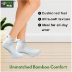 4_Pair Set Unisex Casual Bamboo Cotton Printed Ankle Length Socks (Multicolor) - Image 2